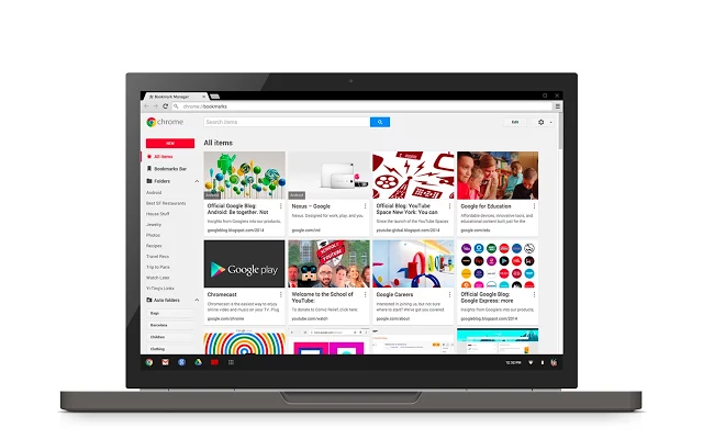 Google Releases a New Bookmark Manager for Chrome Featuring Improved