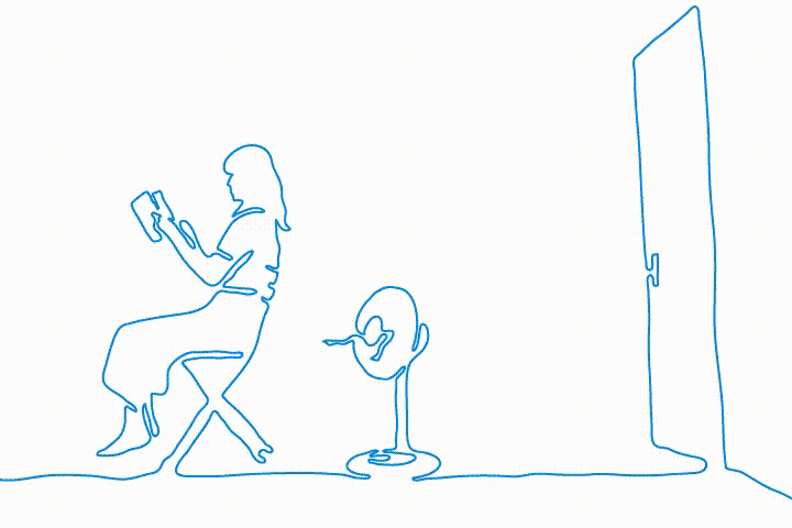 Illustrations and Animations Created With a Single Continuous Line