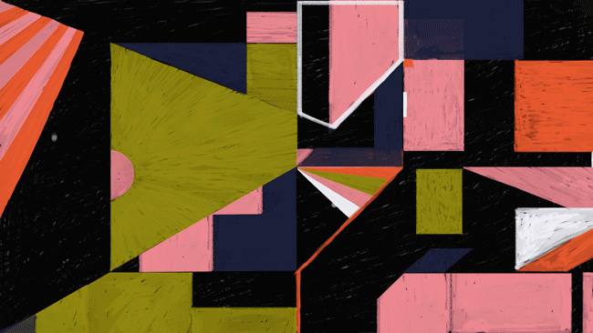 Abstract Illustration Animated GIFs by Drew Tyndell