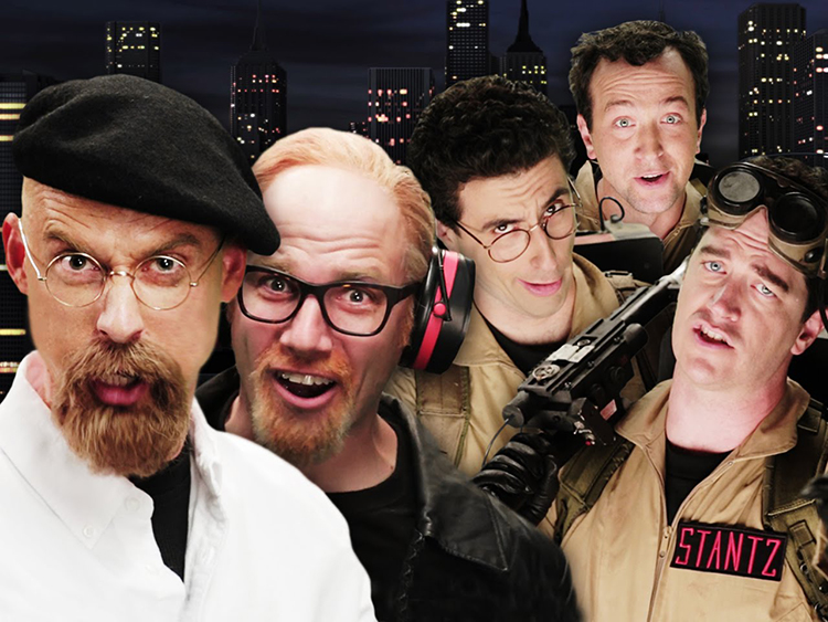 Ghostbusters vs Mythbusters. Epic Rap Battles of History