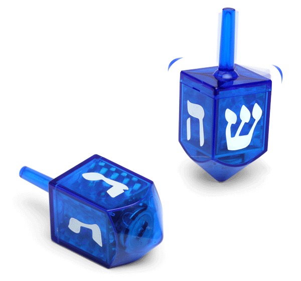 Critical Hit Dreidel, A FourSided Spinning Top by ThinkGeek That