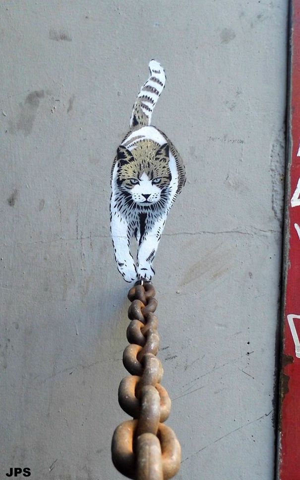 Banksy-Inspired Street Art by Jamie Scanlon aka JPS