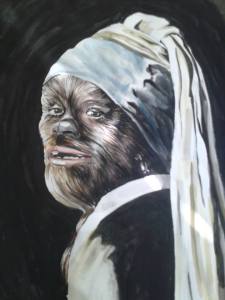 Wookiee with a Pearl Earring
