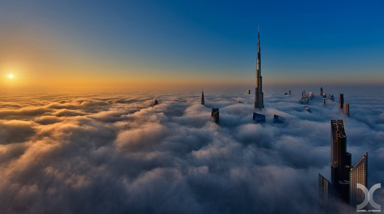 Dubai Fog Photos by Daniel Cheong