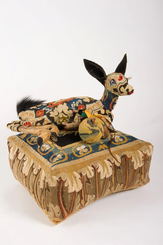 Tapestry Animal Sculptures by Frederique Morrel