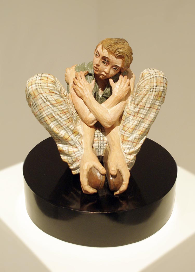 More Surreal Fused Figure Sculptures by Yoshitoshi Kanemaki