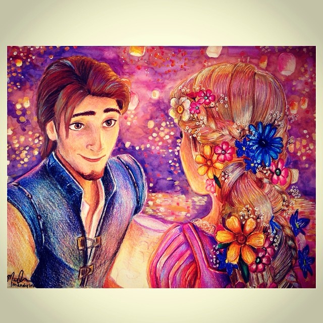 17-Year-Old Creates Beautiful Drawings of Disney and Marvel Characters