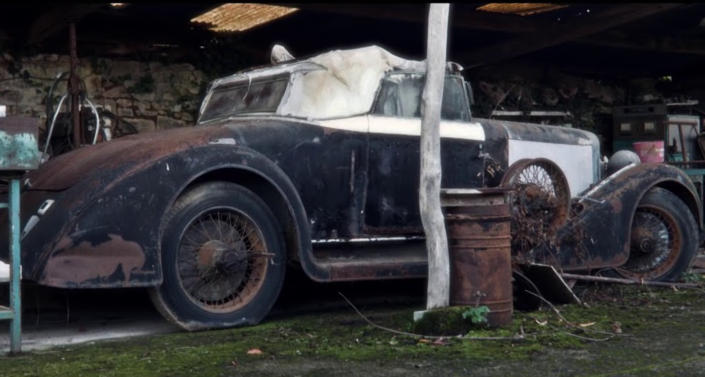 Collection of 60 Classic Cars Left Untouched in France for 50 Years to