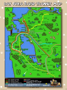 Super Mario World BART Map