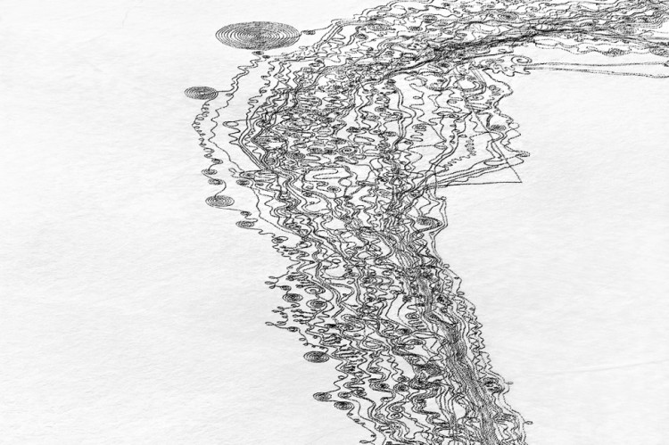Snow Drawings by Sonja Hinrichsen