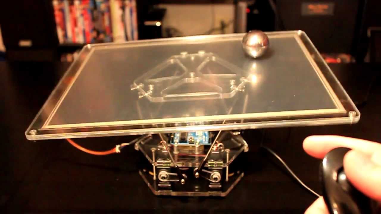 An Automated Platform That Can Balance a Rolling Metal Ball Without It