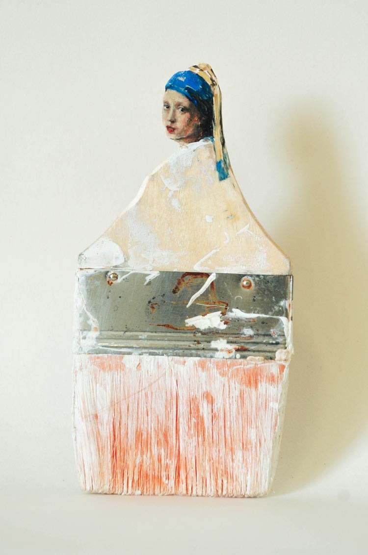Paintbrush Portraits by Rebecca Szeto