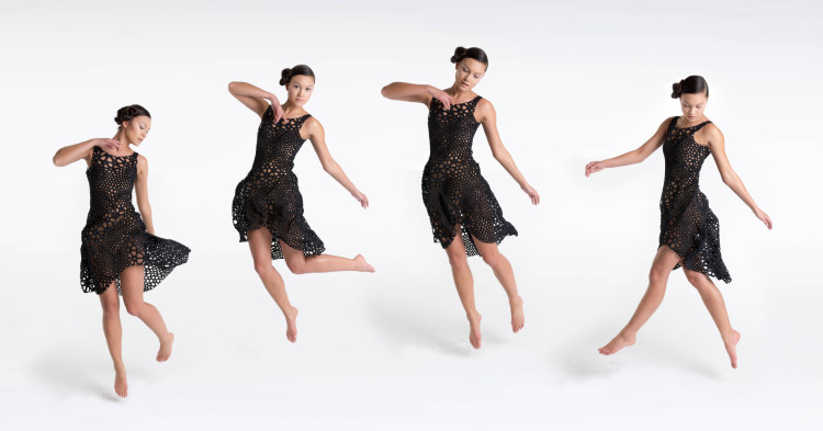 Kinematics 3D-Printed Dress by Nervous System