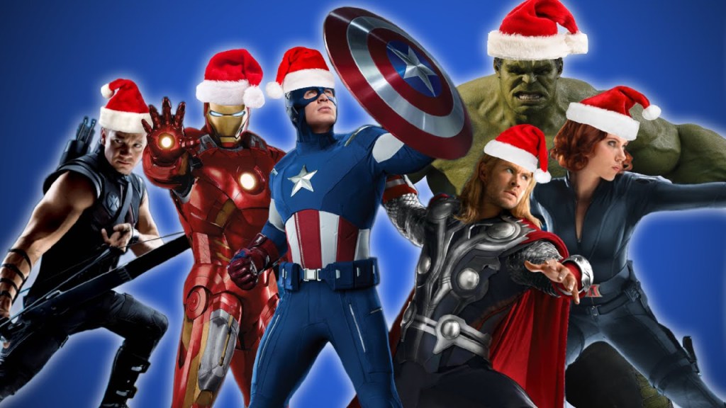 Marvel's Avengers Sing Christmas Carols and Groot From 'Guardians of