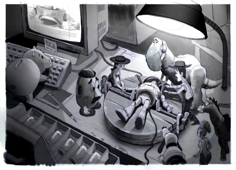 Toy Story 3 Concept Art