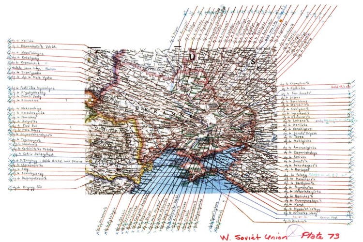 Notable Maps From 100 Years of National Geographic Cartography