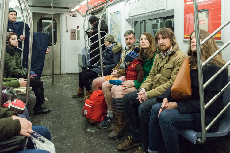 2015 No Pants Subway Ride
