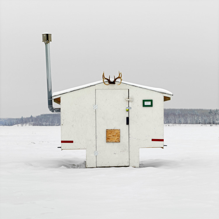 Photographer Documents the Diverse Designs of Canadian Ice Fishing Huts