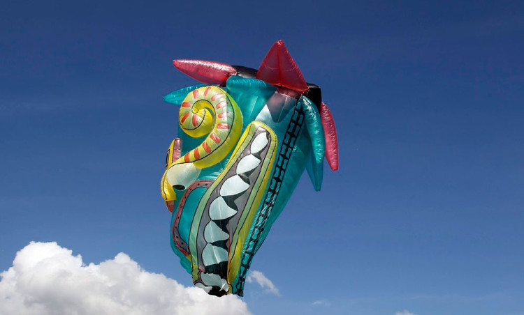 The 14th Annual Solar Balloon Festival in Envidago, Colombia