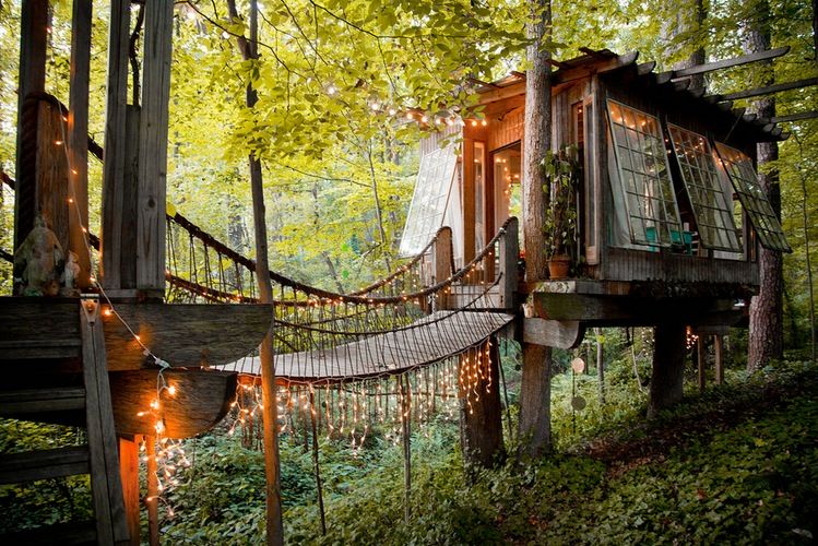Fairy Tale Treehouse in Atlanta Georgia