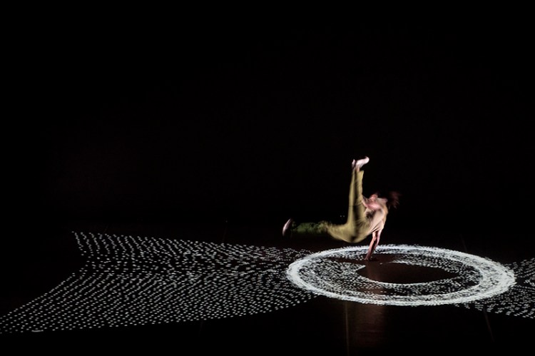 Pixel Digital Projection Dance Performance