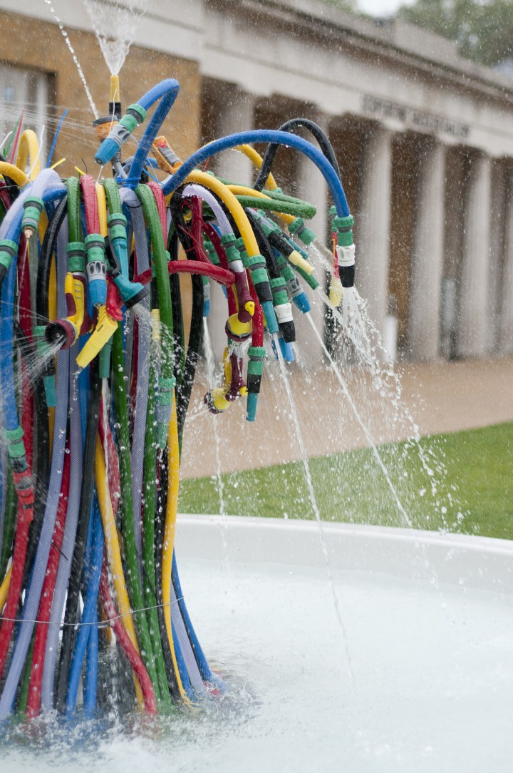 Hose Fountain at Serpentine Sackler Gallery