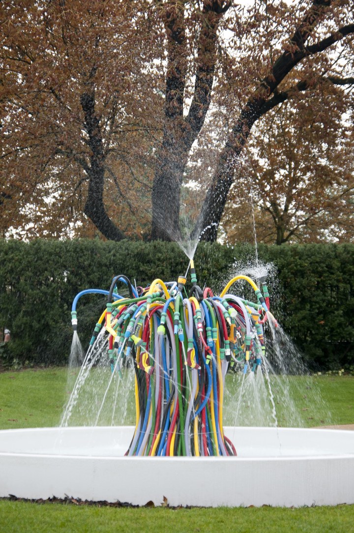 Hose Fountain at Serpentine Sackler Gallery