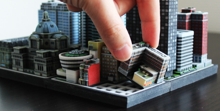 Ittyblox Mini 3D-Printed Cities