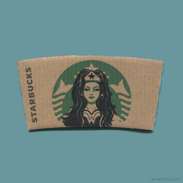Starbucks Wonder Woman