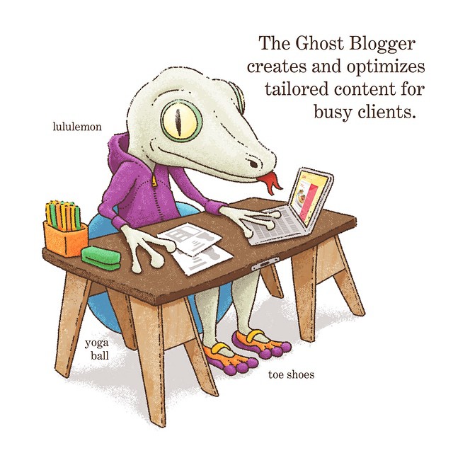 The Ghost Blogger