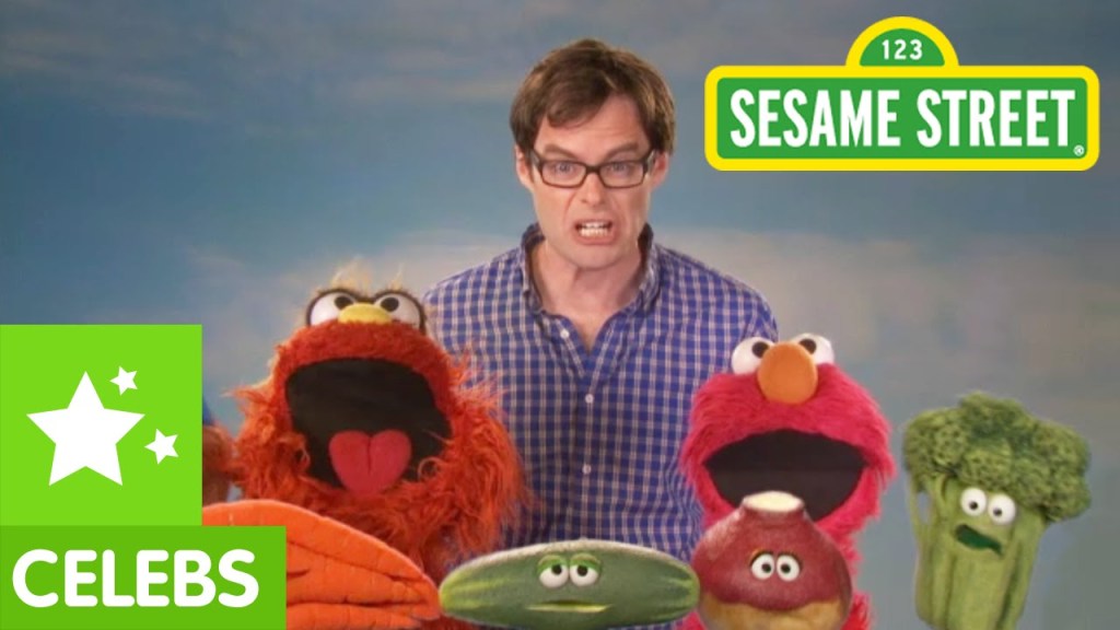 Bill Hader Gets Grouchy to Teach Elmo and Murray the Meaning of the