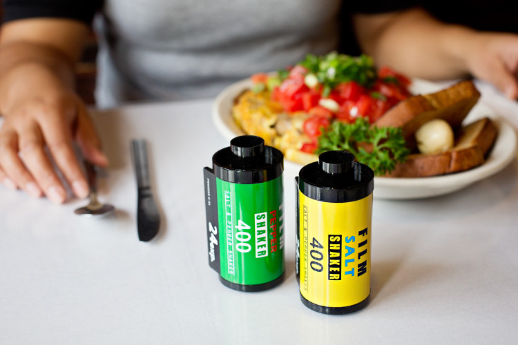35mm Film Canister Salt and Pepper Shakers