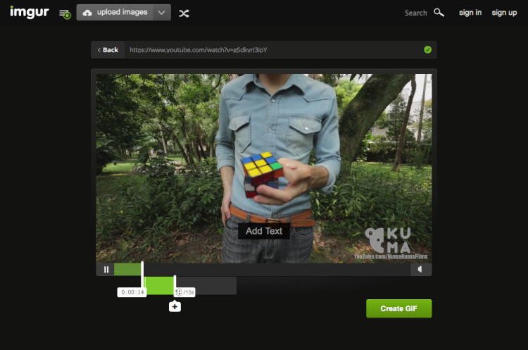 Imgur Launches Video to GIF, A Tool for Converting Online Video Into GIFs