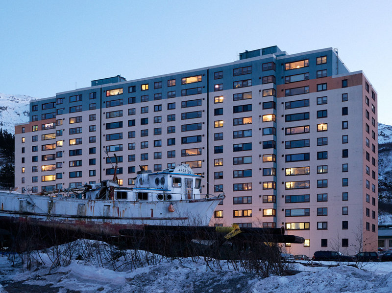 Whittier, Alaska, A Small Town of Fewer Than 300 Residents All Living