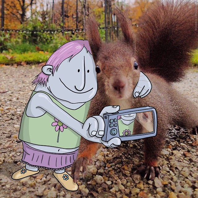 Photo Invasion Instagram Drawing Project by Lucas Levitan