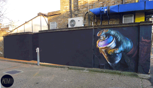 Animations of Street Art by ABVH