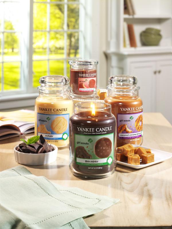 The Yankee Candle Company Releases Girl Scout CookieScented Candles