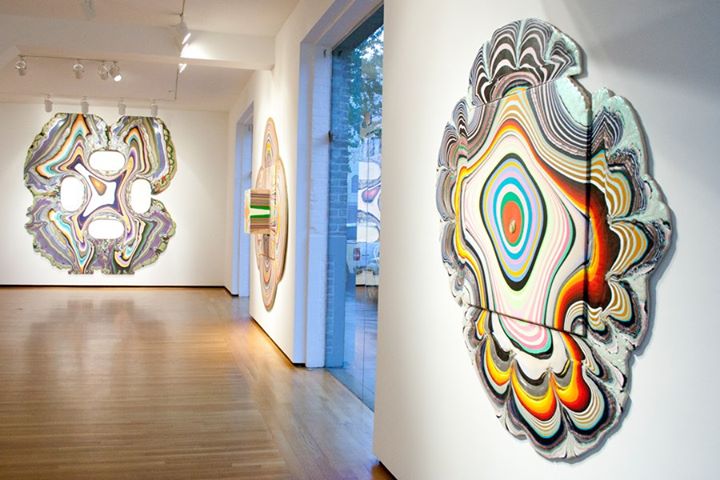 Pour Paintings by Holton Rower