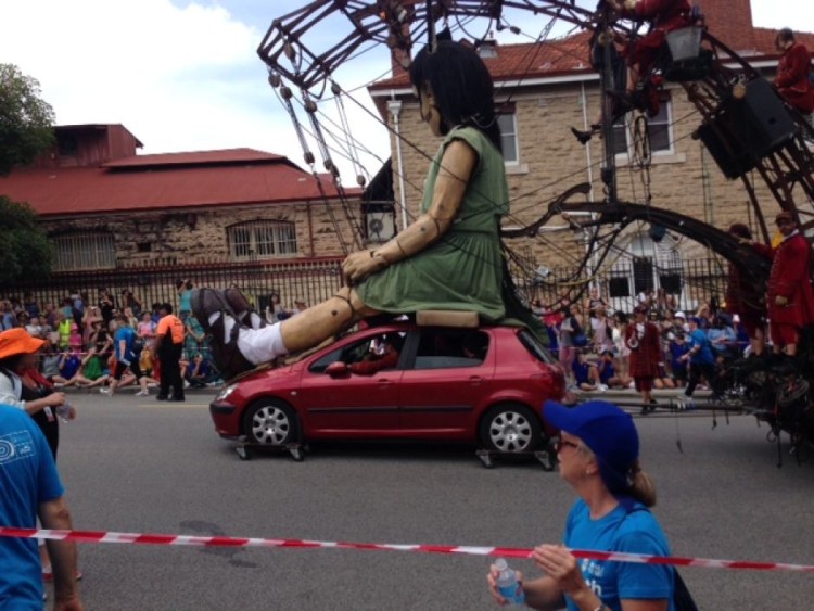 Royal de Luxe Giant Puppets in Perth