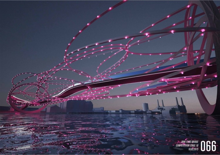 Sci-Fi Designs for London Bridge Competition