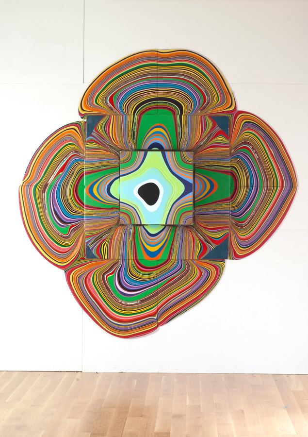Pour Paintings by Holton Rower