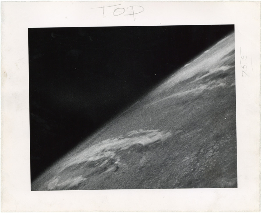 Rare Early Space Photographs Including the FirstEver Taken From Space