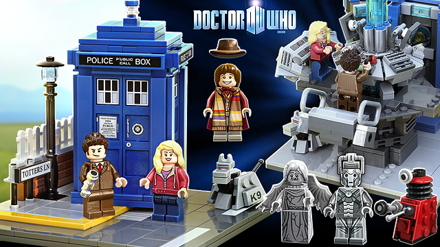 LEGO Doctor Who And Companions
