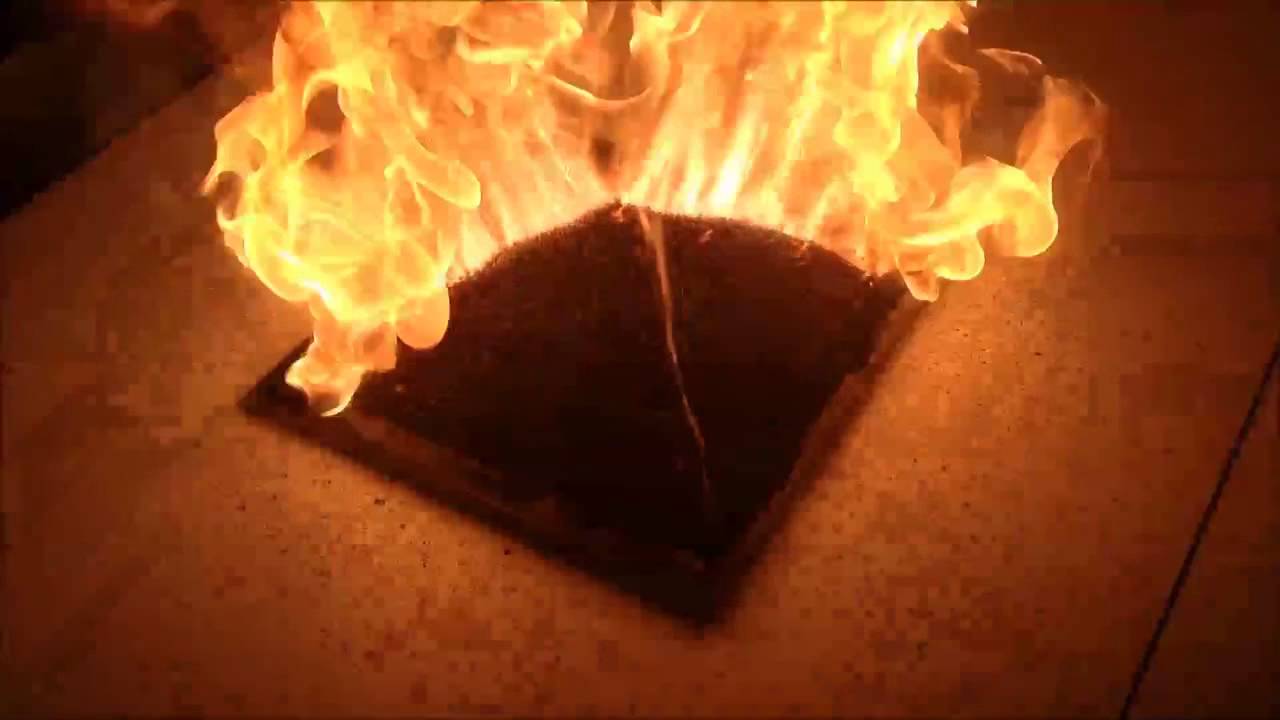 A Pyramid of 5,000 Matches Burning in an Intriguing Chain Reaction