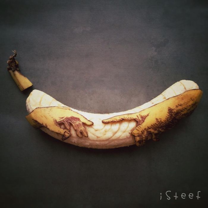 Clever Banana Art by Stephan Brusche