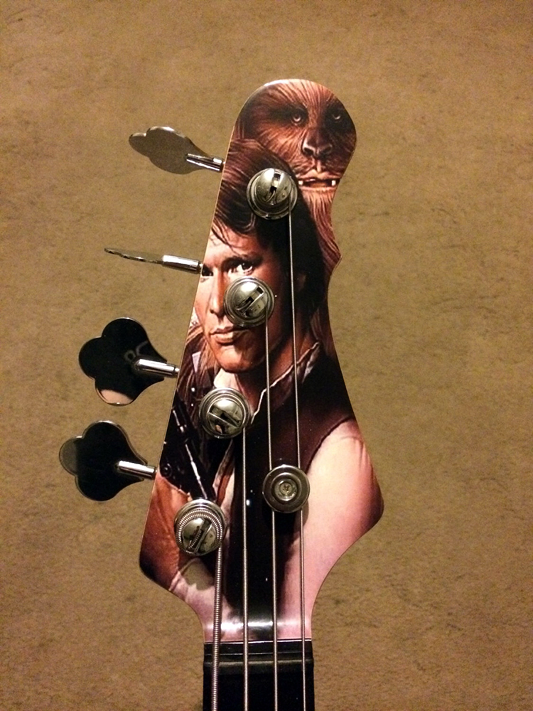 Rebel Bass Guitar - Star Wars