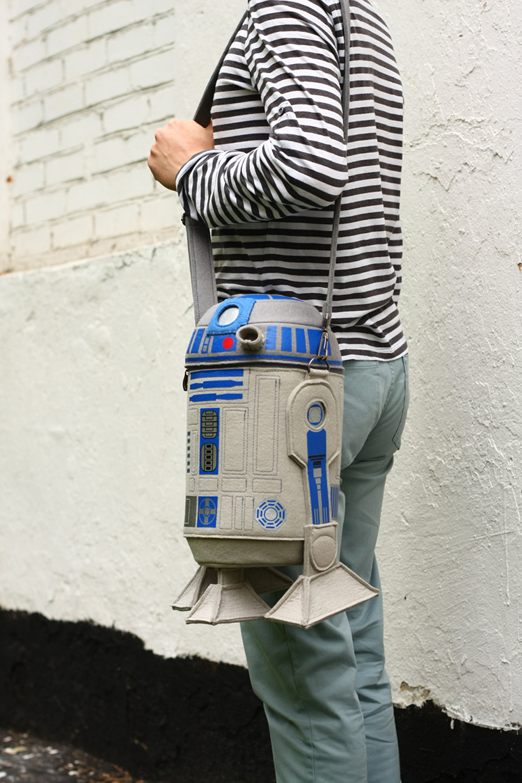 Star Wars R2D2 Purse Droid Felt Bag