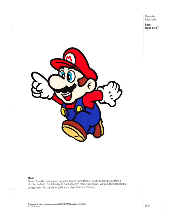 Nintendo Character Manual