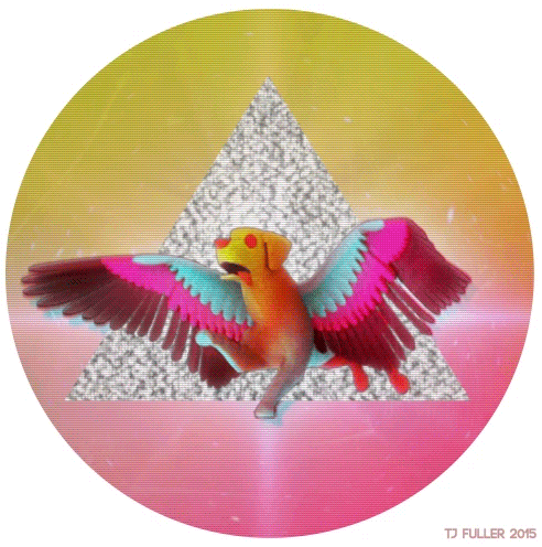 Holographic Looping GIFs of Animals by TJ Fuller