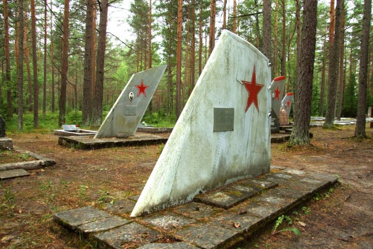 Soviet Amari Pilots' Cemetery in Estonia